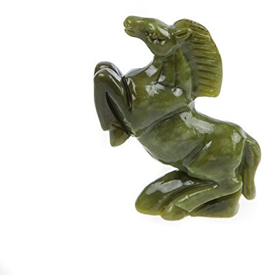 Yuchengstone Figurines du Zodiaque Chinois, en marbre Vert de qualité supérieure, fabriquées à la Main et chacune est Unique.