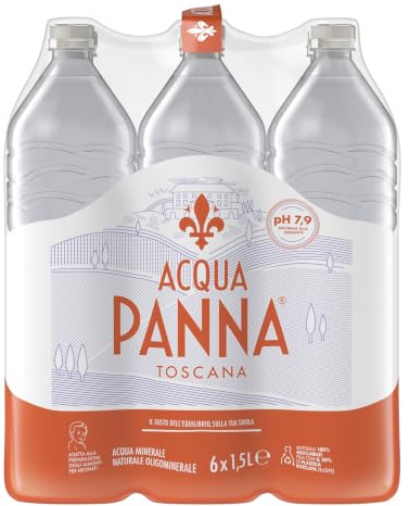 Acqua panna acqua minerale naturale lt. 1.5 confezione da 6 bottiglie (1000027873)