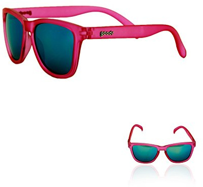 Goodr Flamingos on a Booze Cruise Polarised Running Sunglasses Pink