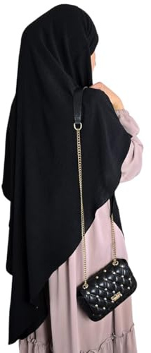 Tub hätta kors hijab bandana huvudkeps underscarf ben under huvudduk viskos stretchigt hår skydd muslimsk