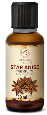 Huile Essentielle de Badiane 50 ml - pour Diffuseur et Aromathérapie