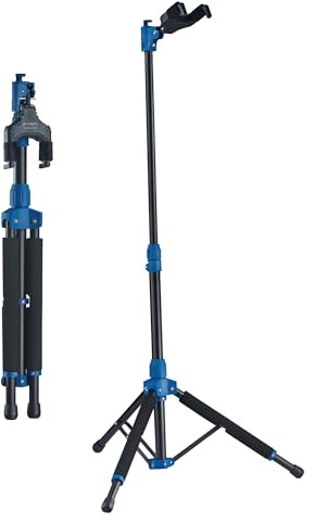Salvori Folding Guitar Stand with Auto-Lock System and Soild Tripod for Single Bass, Acoustic, Electric, Classical Guitar or Ukulele