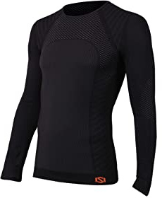 ISI WORK CAPOLAVORO Maglia Lavoro Uomo Traspirante e Senza Cuciture, Maglietta Elastica con Tecnologia Antibatterica KW48, garantisce IGIENE e Comfort, Maglia termoregolante Uomo Manica Lunga