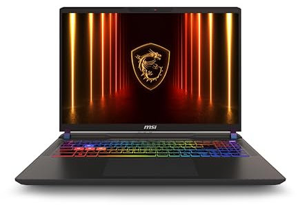 MSI Vector 16 HX AI Gaming Laptop | 16 QHD 240Hz Screen | Intel Core Ultra 9 275HX | NVIDIA GeForce RTX 5080 | 32GB RAM | 1TB PCIe SSD | Windows 11 Home Advanced |