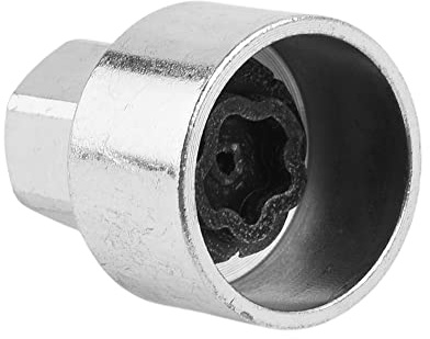 DELLEN Bloqueo de Rueda de neumático de Coche, Tornillo antirrobo, Tuerca #46, Toma de Llave de extracción for BMW 1/3/4/5/6/7 Series F20/F21/F30/F31/F32/F34/F36