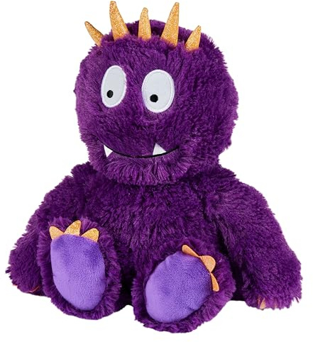 Warmies Plüsch-Teddy mit französischem Lavendelduft, hell violett, für kühle Entspannung und warme Linderung