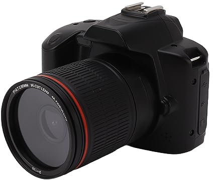 Fotocamera Reflex Digitale con Obiettivo 2,7-2,95 Mm, Fotocamera Digitale WiFi con Schermo IPS da 3,0 Pollici, Fotocamera per da 64 MP, Supporto Zoom 16X, Visione Notturna