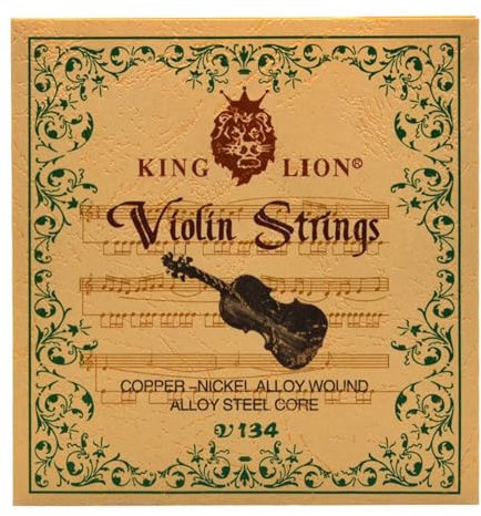 Violinsaitensatz Stahlkern Violine Geigensaiten Ersatz Violinsaiten Zubehör Einfach Zu Bedienender Violinsaitensatz Ersatz Musikzubehör Rostbeständig Für Anfänger