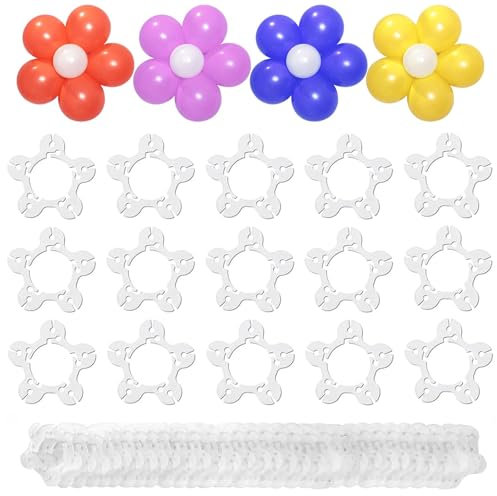 Clip per palloncini, 50 pezzi, per palloncini, per matrimoni, eventi, feste di compleanno