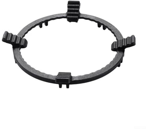 Jayruit Cast Iron Wok Holder for Gas Stoves, Provides Stable Cooking for Various Cookware