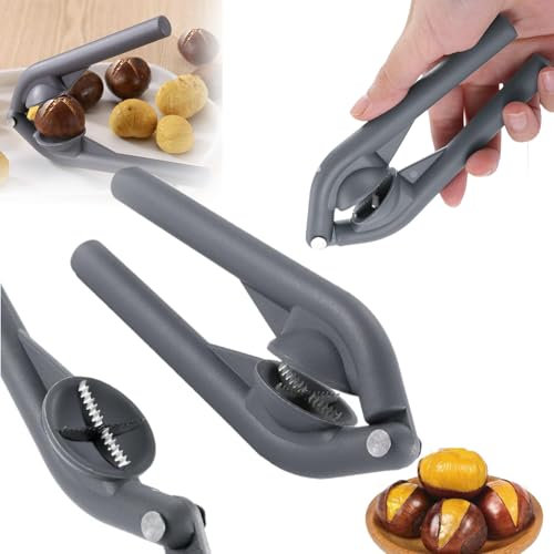 Chestnut Open Clip - Multifunction Cutter and Opener Tool, Portable Nutcracker With Ergonomic Hard Shell Nut Fruit Opener, Easy to Peel Kitchen Tool