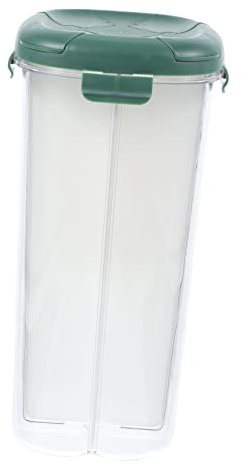 SHOWERORO Airtight Sealable Cans Compartment Lentil Storage Containers for Kitchen Box