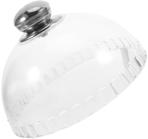 Alipis Cúpula para Tartas y Pasteles Cubierta Tipo Cúpula Acrílico Mango Conveniente 16x8cm Conservador De Frescura