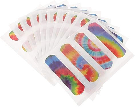SAFIGLE 10hojas Curita De Dibujos Animados Unidades De Apósitos Para Heridas Vendas Adhesivas Yemas Dedos Vendas Infantiles Dibujos Animados Para Primeros Auxilios Exteriores