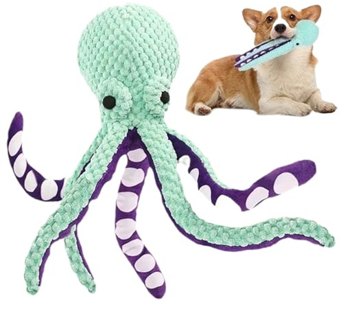 Jouets en Peluche pour Chiens agressifs | Jouets en Peluche pour Chiens – Son couineur interactif pour Piscine, Voyage, Jardin, Caisse, intérieur et extérieur