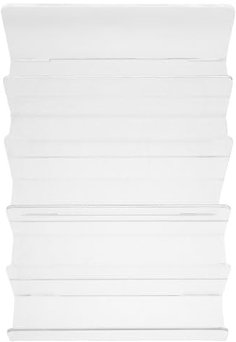 GLEAVI Soporte Vertical para Billetera Estante De Bolsos De Acrílico Elevador De Bolsos Acrílicos Exhibición del Organizador Cosmético Transparent