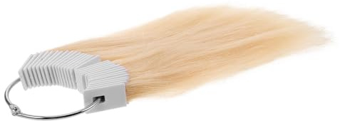 Haarfarbenprobe Strähne 30 Stück Gelb für Friseursalonbedarf | Haarfarbenproben, Haartest zur Farbprüfung, Strähnen Färben für Übung und Trainingszwecke