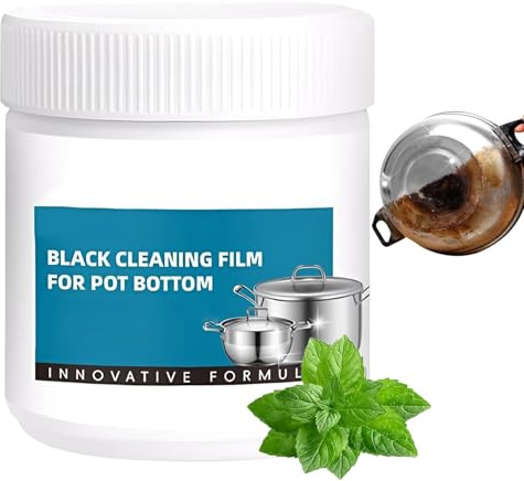 Powerful Burnt Residue Remover Paste For Cookware,Heavy Duty Degreaser Pastes,Burnt Pans Cleaner,Pan Bottom Cleaners,Pot Cleaner For Bottom Of Pans,Multi Purpose Powerful Cleaners For Kitchen (1)