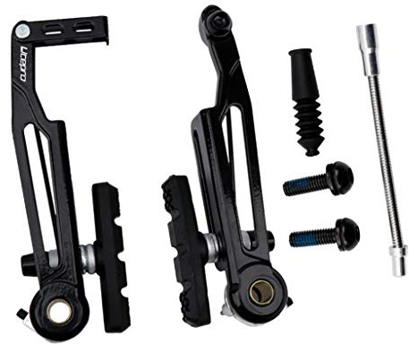 Perfeclan universal Bremsen Mountainbike V Bremsen Set Ersatz Lange Arm Fit für Die Meisten Fahrrad, Berg, BMX (Aluminium Legierung)