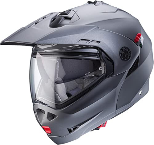 CABERG HELMET TOURMAX X MATT GUN METAL XL