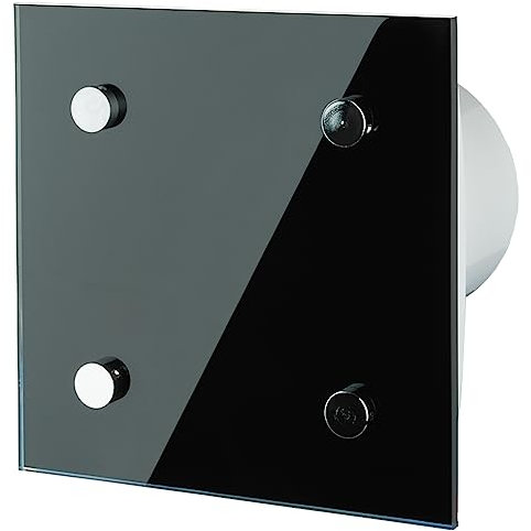 VENTS Kleinraumventilator Wandventilator Modern 125 VT mit Zugschalter & Nachlauf