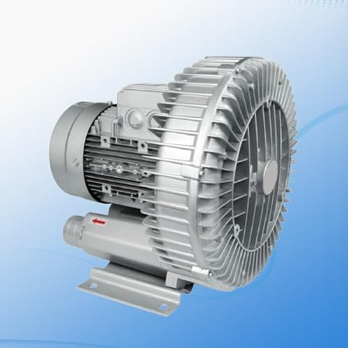 YLANMEI Regenerative Blower 120W/180W/250W/370W/550W/750W/1100W Single Phase Turbine Blower, High Pressure Vortex Ring Blower,350W/0.47HP
