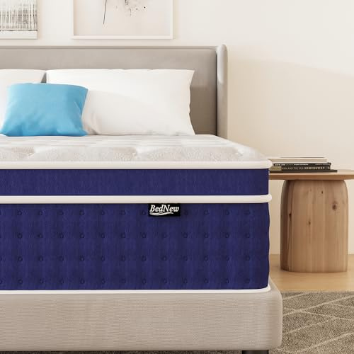 Bednew Matratze 120x200x30 H3-9-Zonen Taschenfederkern, Orthopedische Federkernmatratze mit 7-Faktoren-Komfort - 120x200x30 cm