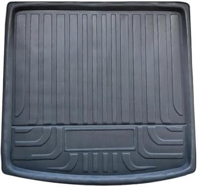 SQOFHFB Kofferraumwanne Für VW Für Touran 5T1 2016 2017 2018 2019 2020 2021 2022 Auto Kofferraummatte Cargo-Liner Boot Floor Tray 3D Zubehör Hintere Kofferraummatte