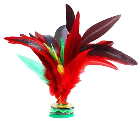 Générique Plumfoot Volant Shuttlecock Jeu Traditionnel Sportif en Plumes Colorées pour Et Adultes Entraînement Gym Cadeau pour Activités Intérieur Extérieur