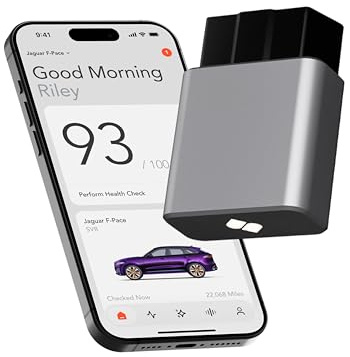 SPARQ AI OBD2 Scanner Diagnostic Tool Bluetooth Compatible with iPhone/iOS, Your Personal Car Mechanic, Track History & Recalls, Scan & Clear 50K+ Codes for Non EV Vehicles 2008+ No Subscription Fees