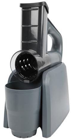 Tnfeeon Rallador de Queso Eléctrico con Batería de 2600 MAh para Frutas, Verduras, Zanahorias, Patatas, 3 Cortadores para el Hogar, Cocina, Camping, Picnic, Recargable por USB,