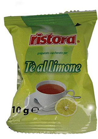 Lavazza Espresso Point Lot de 50 capsules Ristora Thé au citron compatibles Lavazza Espresso Point