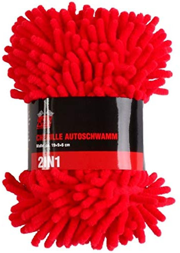 Extreme Clean 2in1 Chenille Auto-Schwamm Universal Auto-Wäsche Reinigung Hand-Schwamm