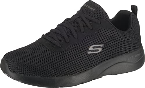Skechers Dynamight 2.0- Rayhill, Scarpe da Ginnastica Uomo, Nero Black 1, 44 EU