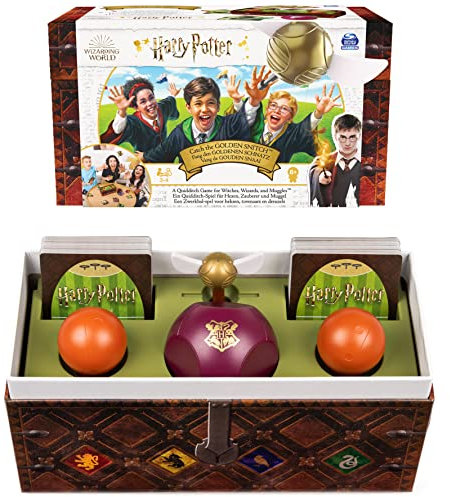 Wizarding World Harry Potter - Fang den Goldenen Schnatz - Action-Kartenspiel für 3-4 Spieler ab 8 Jahren