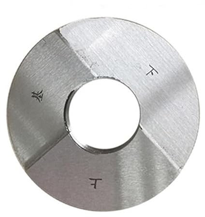 NURII Gewinde-Ringlehre for konische Rohre, 55-Grad-Messwerkzeug, Go-No-Go-Messgerät, R1/16–R6 Zoll (Size : R1 4-4)