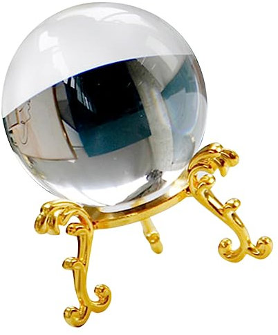 Alipis Glasornament Mit 3 Beinen Ständer Kristalldekoration Für Wohnzimmer Schlafzimmer Büro