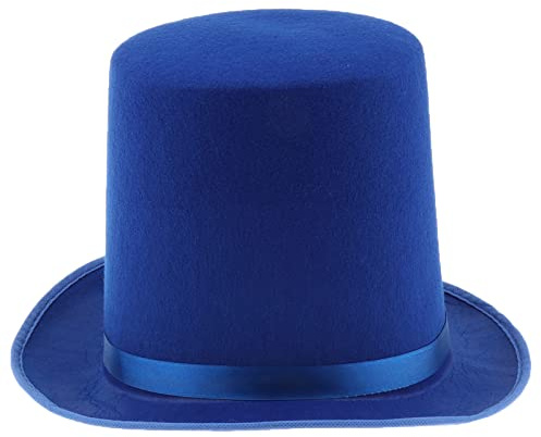 CASNO Chapeau haut-de-forme noir chapeau haut de forme melon chapeau haut de forme magicien chapeau de magicien performé jazz scène spectacles carnaval discothèque
