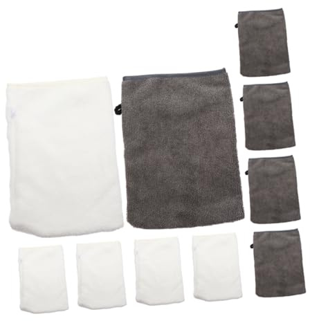 10pcs Microfiber Polyester Facial Gloves for Makeup Removal