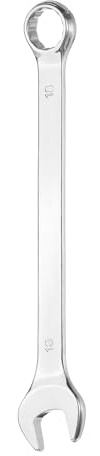 sourcing map Llave combinada de 18 mm métrica, caja de 12 puntos y extremo abierto 45# de acero al carbono, herramienta de llave de doble extremo para reparación de automóviles, tuberías, muebles