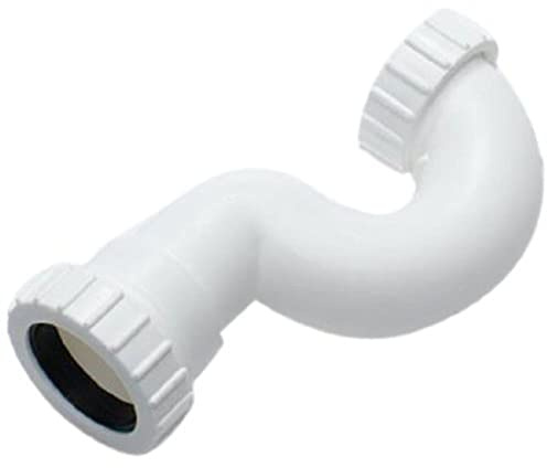 Merriway® BH01582 Shallow Bath/Shower Traps, 40mm (1.1/2 inch) White