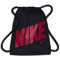 Nike,BA5262,Unisex AA8Jugend YNk Gmsk-GFX Turnbeutel,Schwarz (Black/Rush Pink), 45,5 x35,5 cm (H x B)