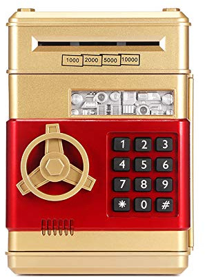 Elektronische Sparschwein,Passwort Geld Bank für Geld Münze ATM Mini Münze Banken Kinder, Sparschwein Piggy Spardose Saving Bank, Tolles Kinder