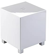 Rel Acoustics T/Zero MKIII subwoofer, 6,5 tum nedbränningsdrivrutin, högglansig vit