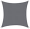 Cool Area Voile d'ombrage Carré 2.5x2.5m Imperméable Toile Ombrage 95% UV Protection pour Patio Balcon Jardin Terrasse Extérieur-Antracite