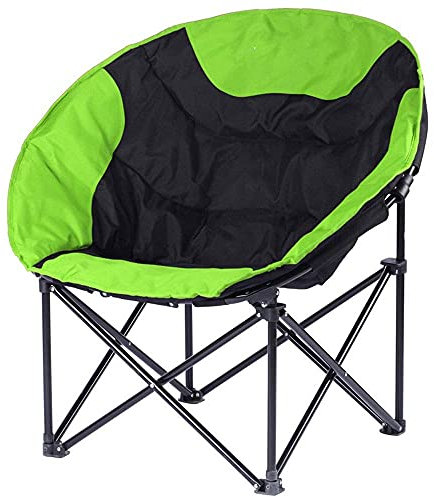 Ultraleichter Campingstuhl, tragbarer Klappstuhl, Liegestuhl, Angelstuhl, Balkon, Tisch und Stuhl, Nickerchenstuhl, für den Außenbereich, Zuhause, doppelter Verwendungszweck, rund und aus Baumwolle,