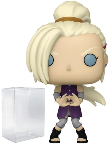 POP Naruto Shippuden – Ino Yamanaka Funko Vinyl-Figur (mit kompatibler Box-Schutzhülle), mehrfarbig, 9,5 cm