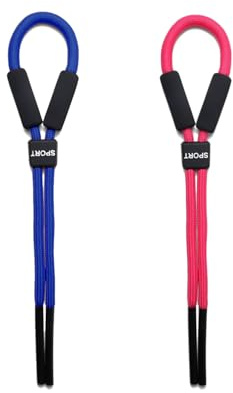 FDDU 2 Stück Verstellbar Sportbrillenband, Sportbrillenband I Schwimmendes, Brillenband Stabil Rutschfest, Brillen Band Mit Hoher, für Wassersport Bootfahren Kajakfahren Surfen Herren Damen