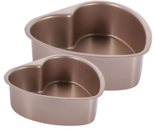 OKUMEYR Moldes Para Pasteles Corazón Acero Inoxidable Desmontable Fácil De Usar