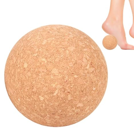 Kork Massageball Faszienball Fitness Massagebälle Faszienball Für Therapie | Stress Faszienballs Yoga Therapieball Korkball Roller Für Muskelverspannungen, Muskelknoten